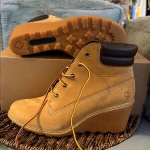 Timberland Black Leather Boots